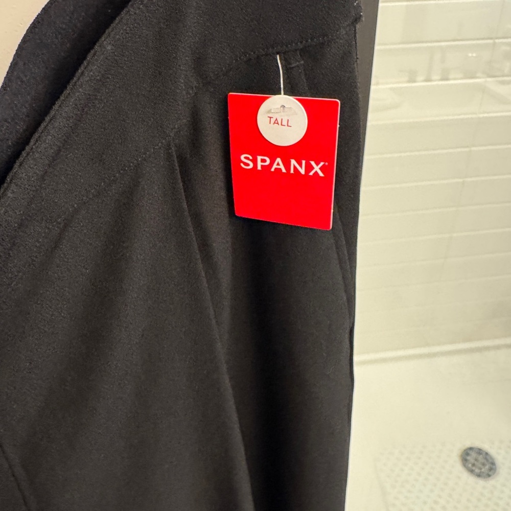 SPANX Women’s Wide Leg Pants in Black - Picture 2 of 4